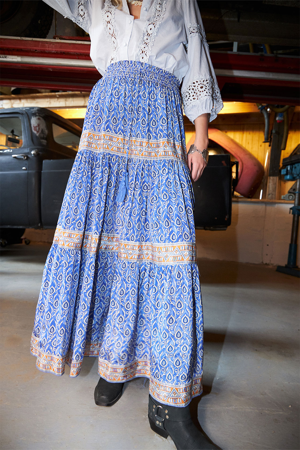 DiamondLL Maxi Nederdel