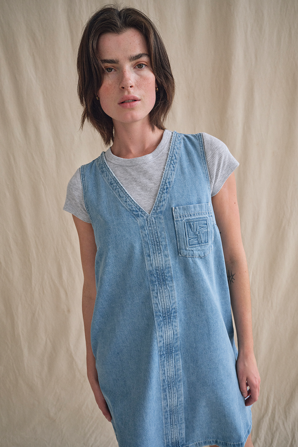 MMAya Denim Kjole