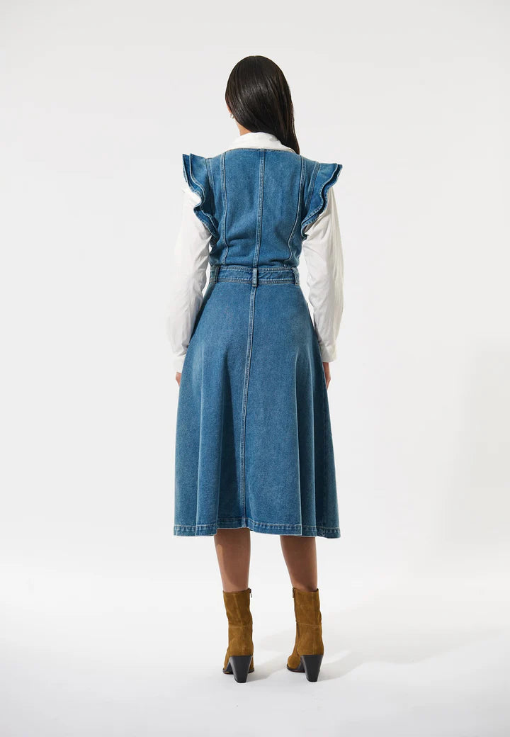 EdissaDEA NS Denim Kjole