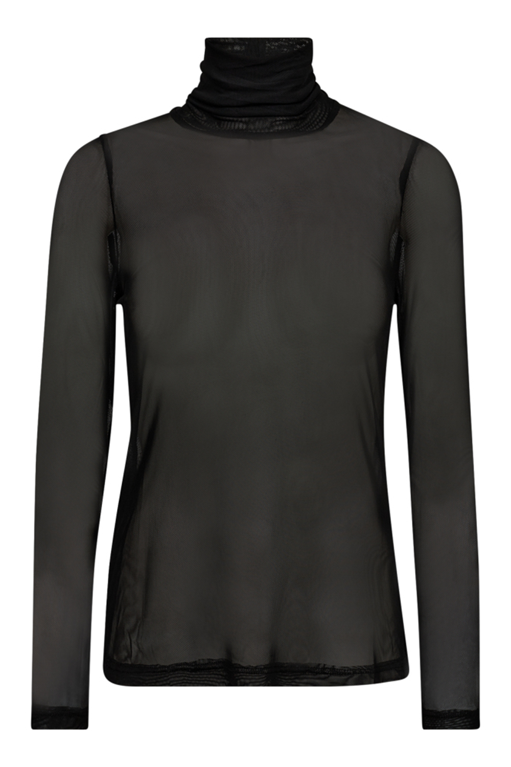 MeshCC Roll-Neck Bluse