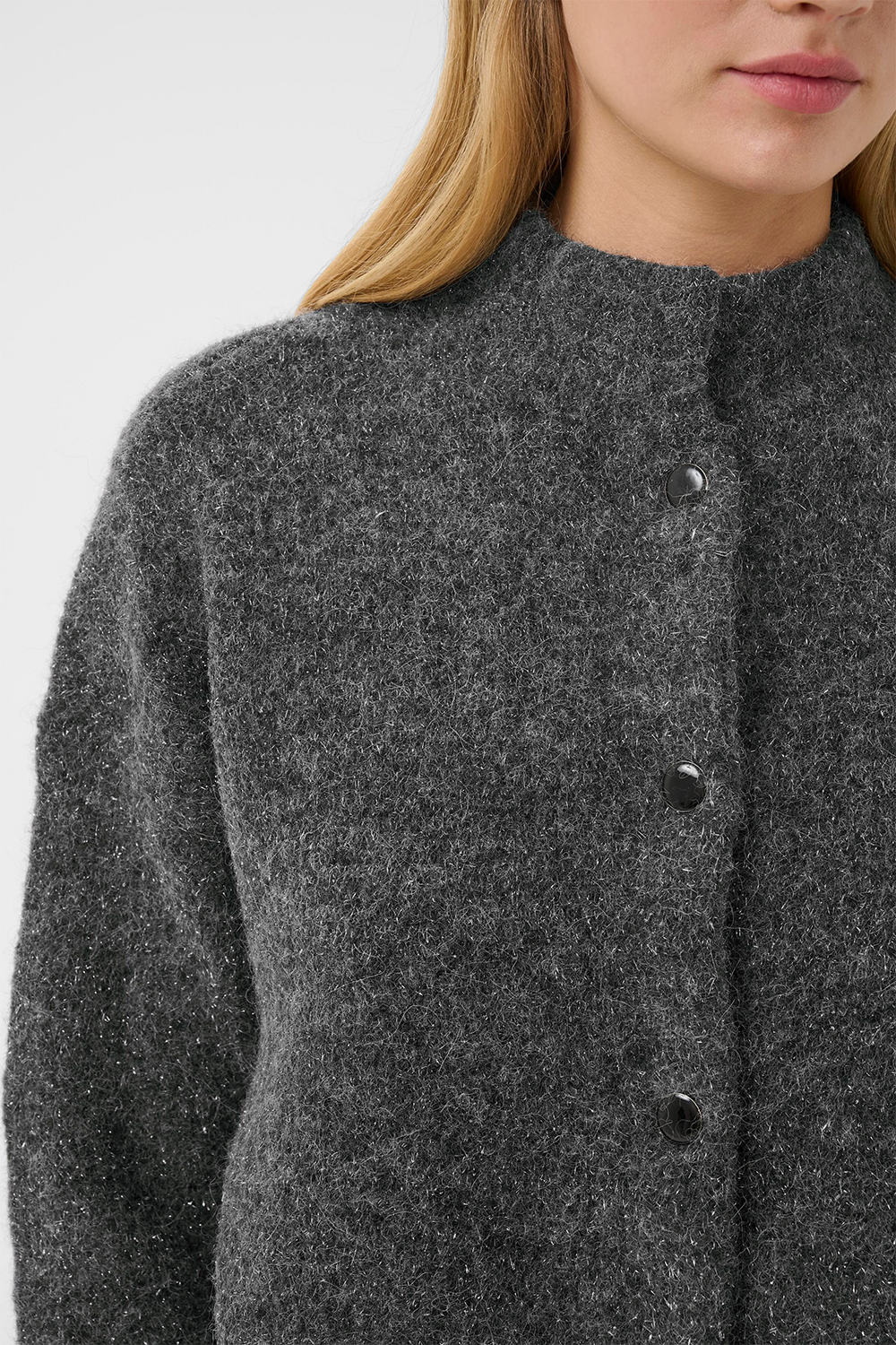 GZalpha Lurex Cardigan