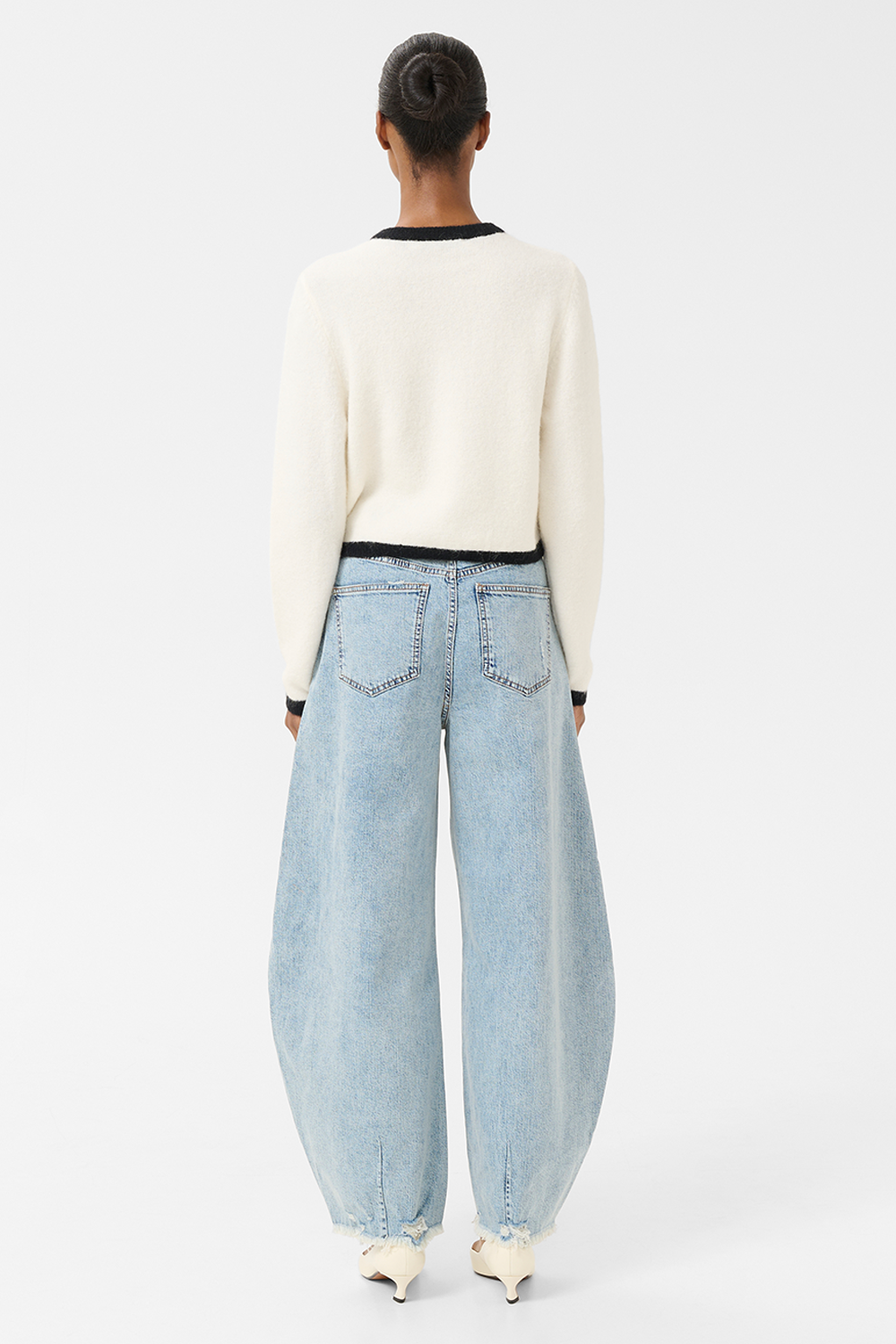 GZalpha Contrast Cardigan