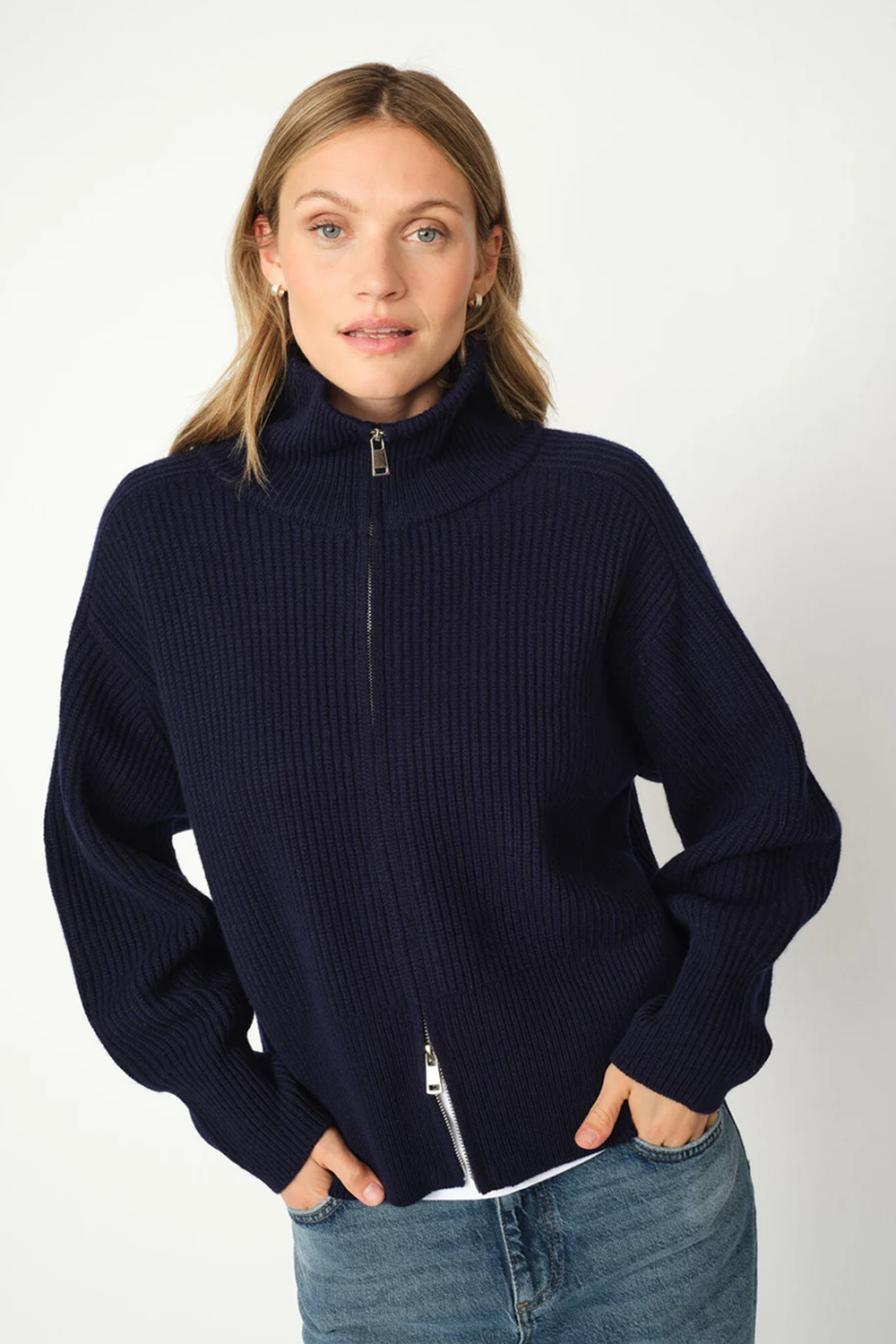 MMAmity Zip Knit Cardigan