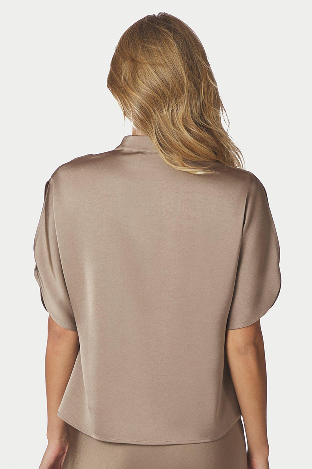 Anelle Heavy Sateen Bluse