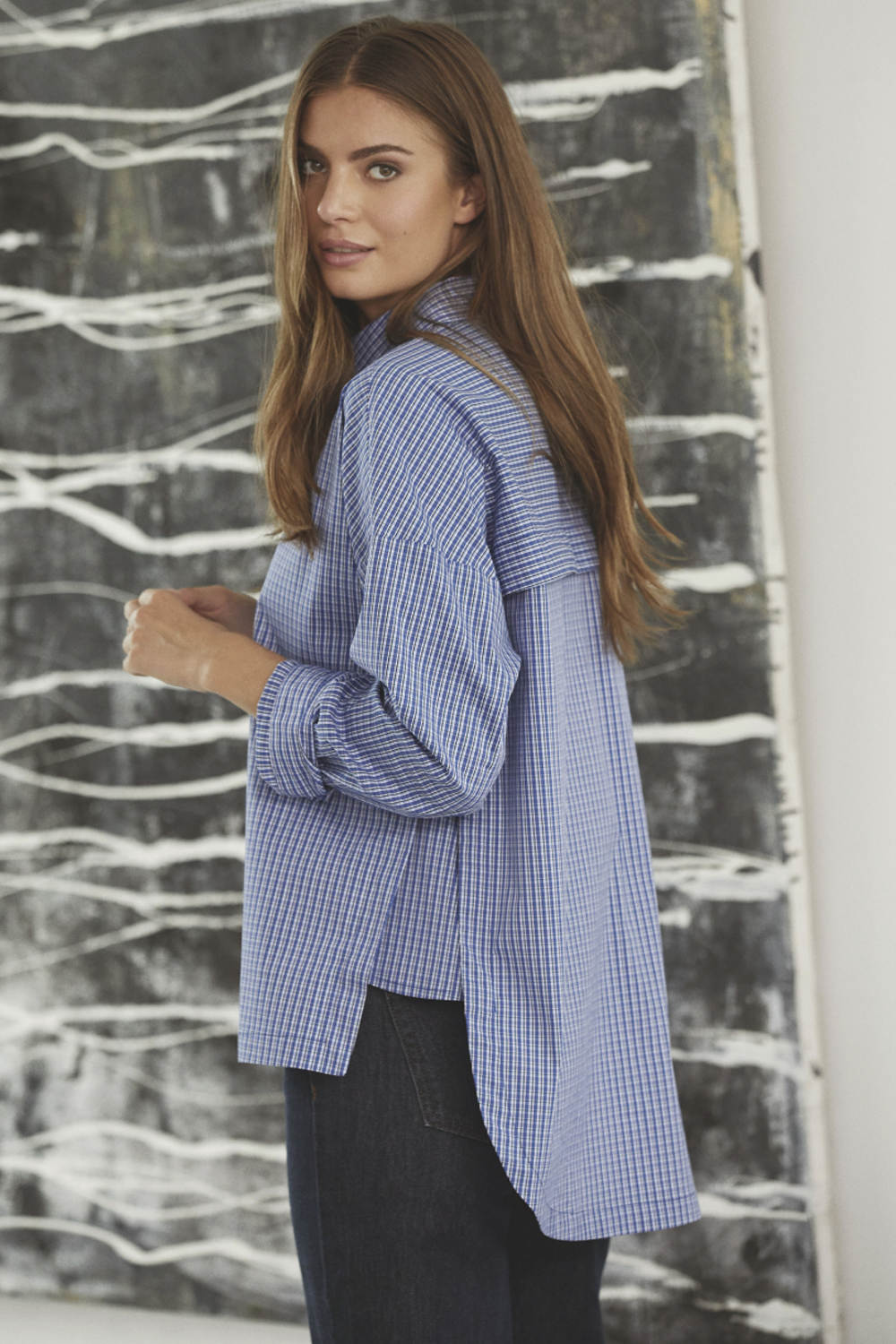 AnizaCC Slit Skjorte