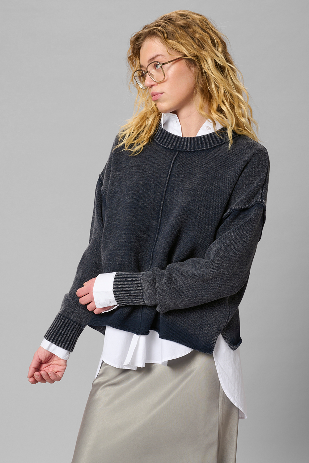 AshMW Pullover Bluse