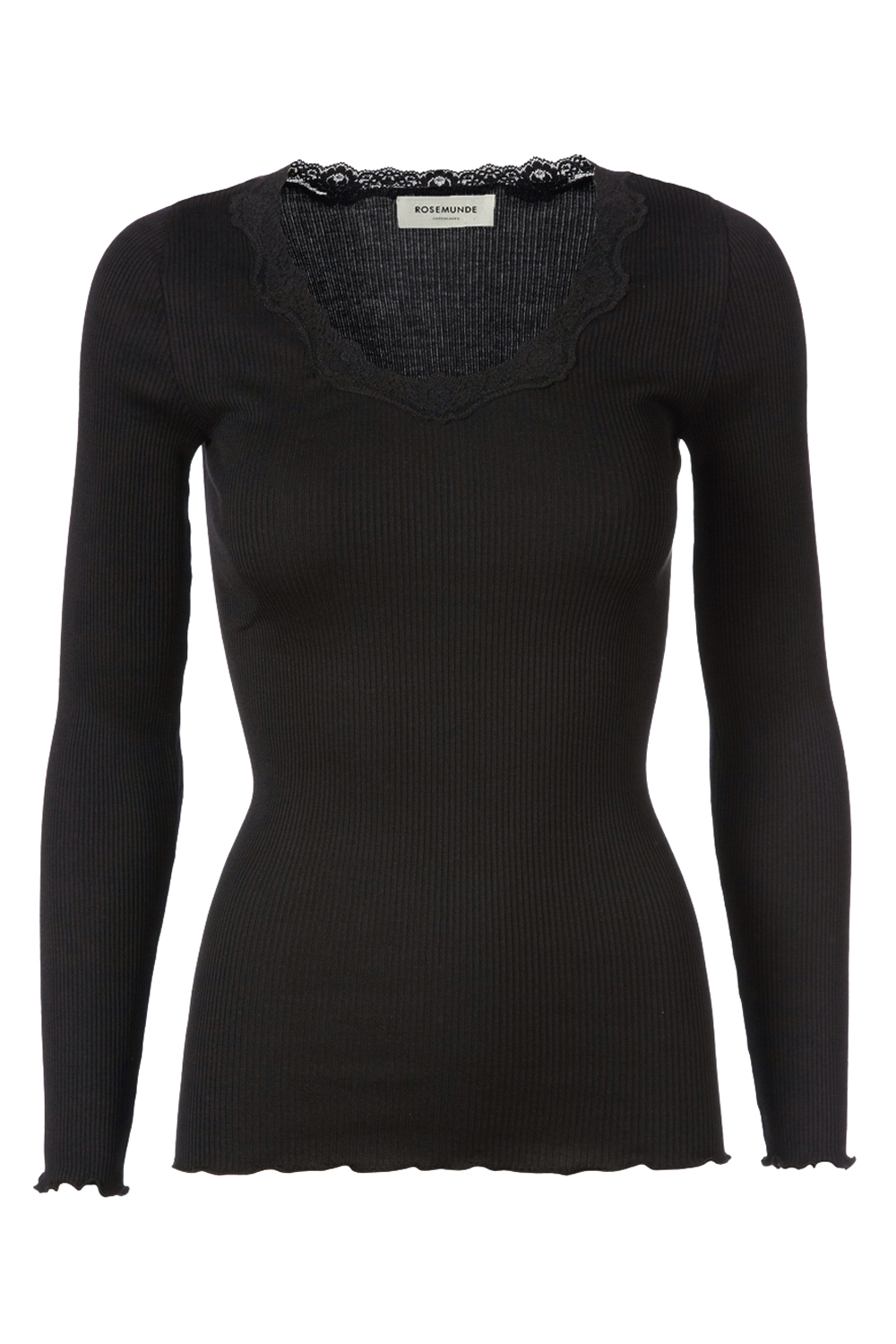 RWBabette LS U-Neck Lace T-Shirt