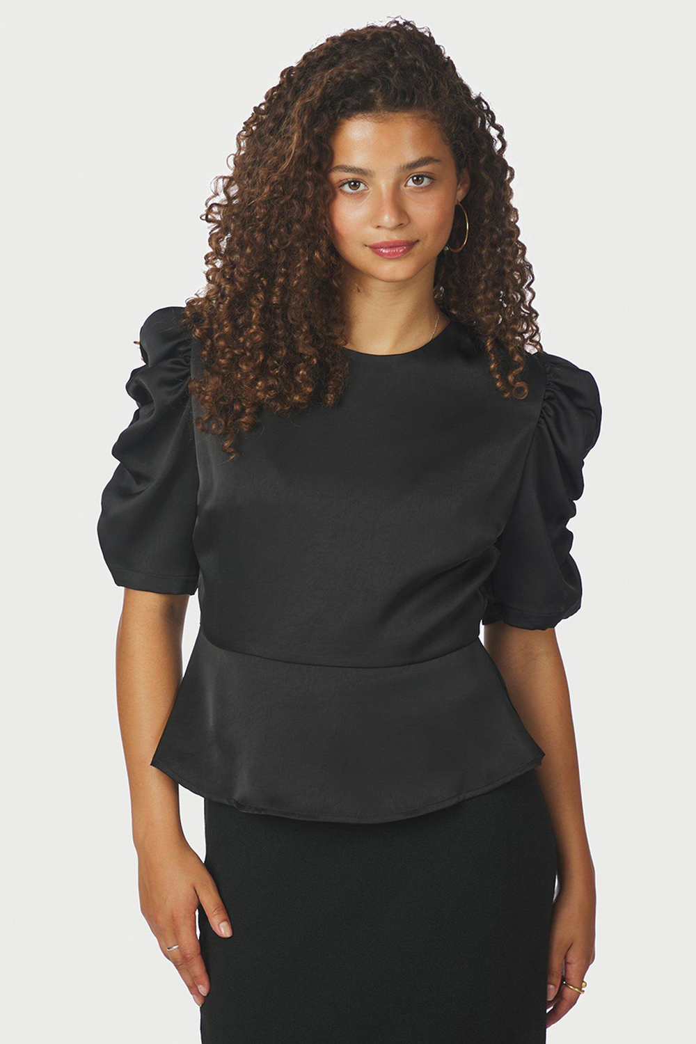 Benua Heavy Sateen Bluse