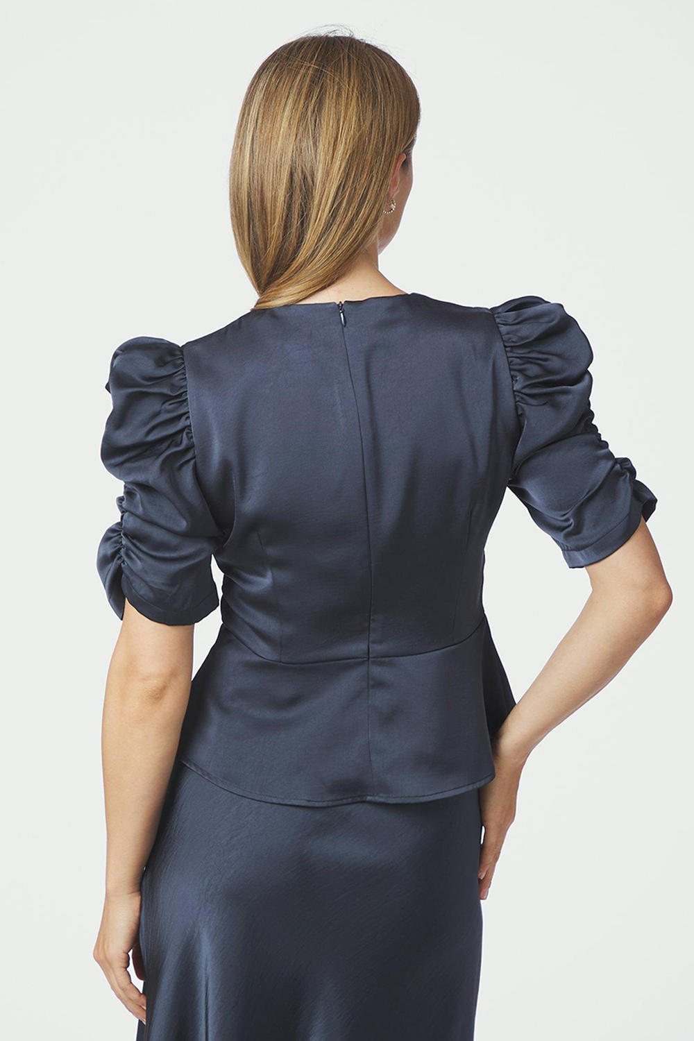 Benua Heavy Sateen Bluse