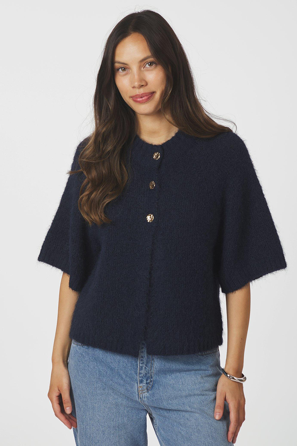Benuta Fluffy Knit Cardigan