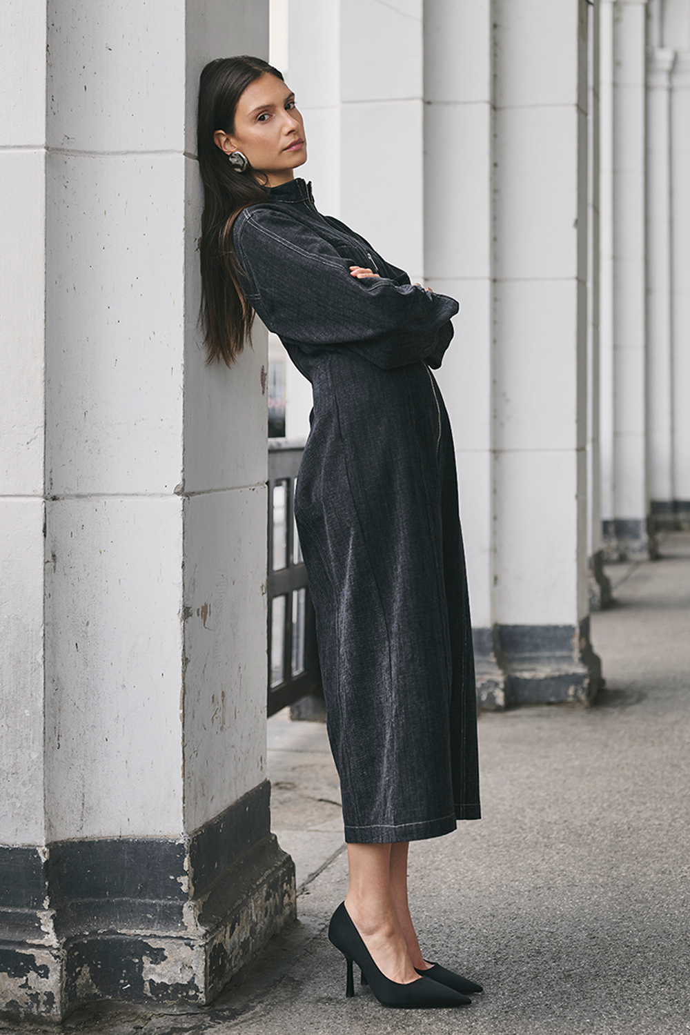 KBBeverly Denim Kjole