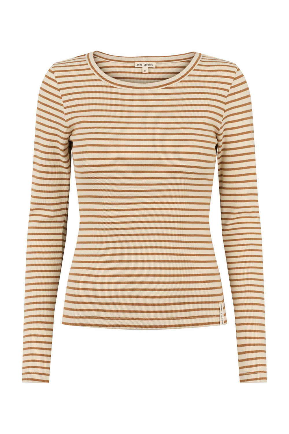 ESBlossom LS Strip Bluse