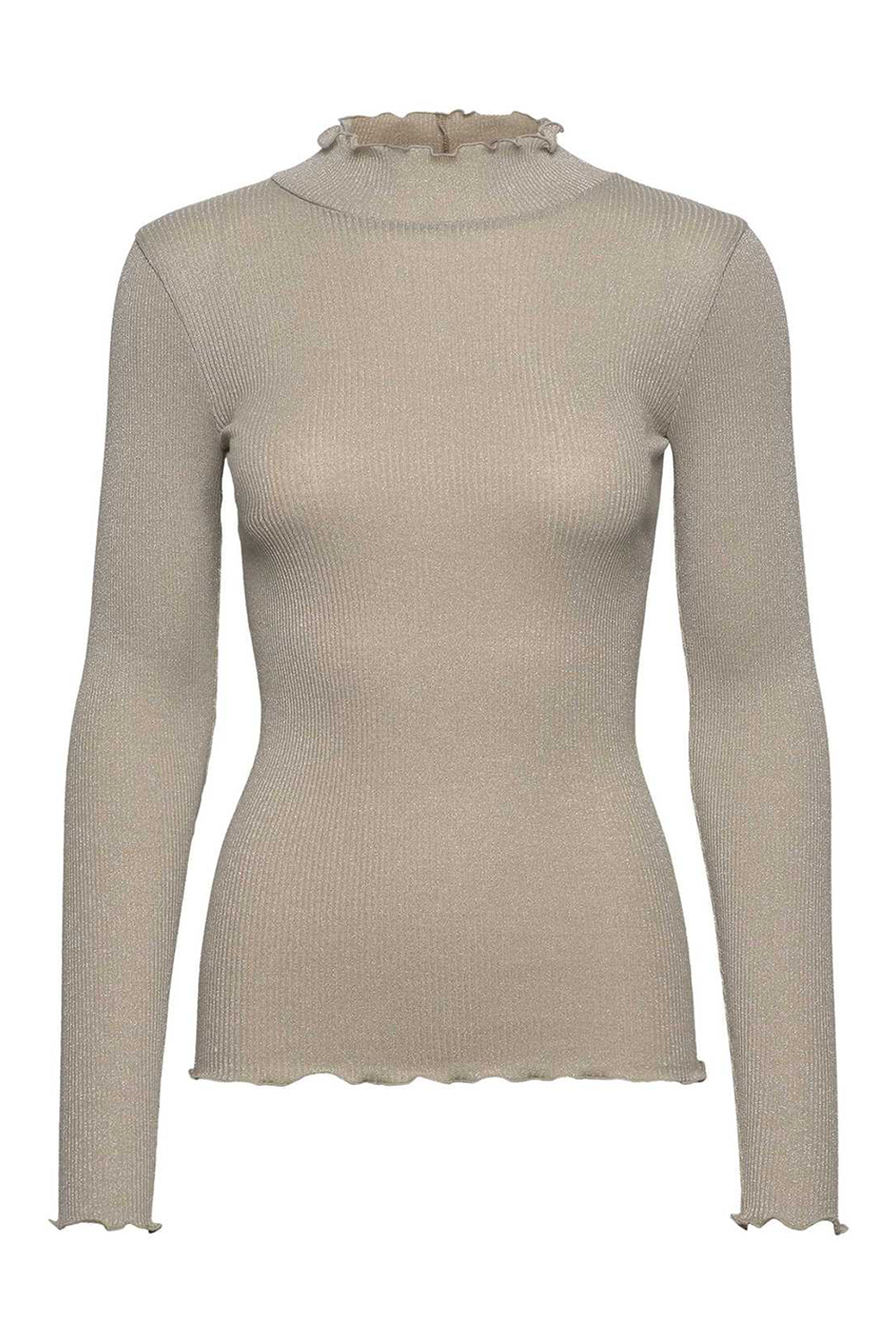 RWBoston Lurex LS T-neck Bluse