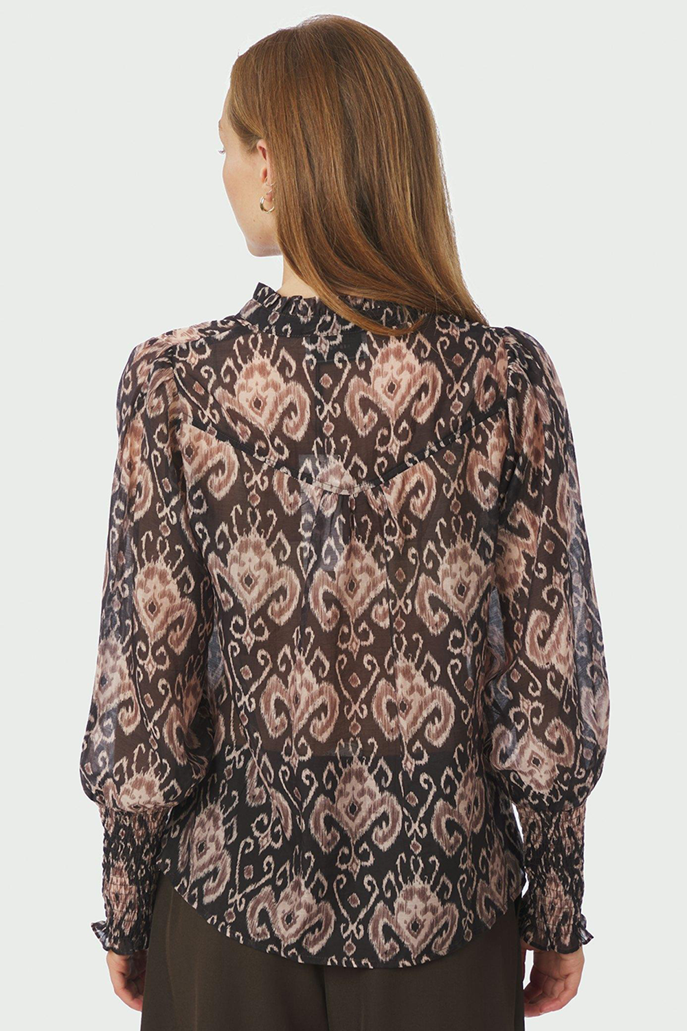 Camisa Print Bluse