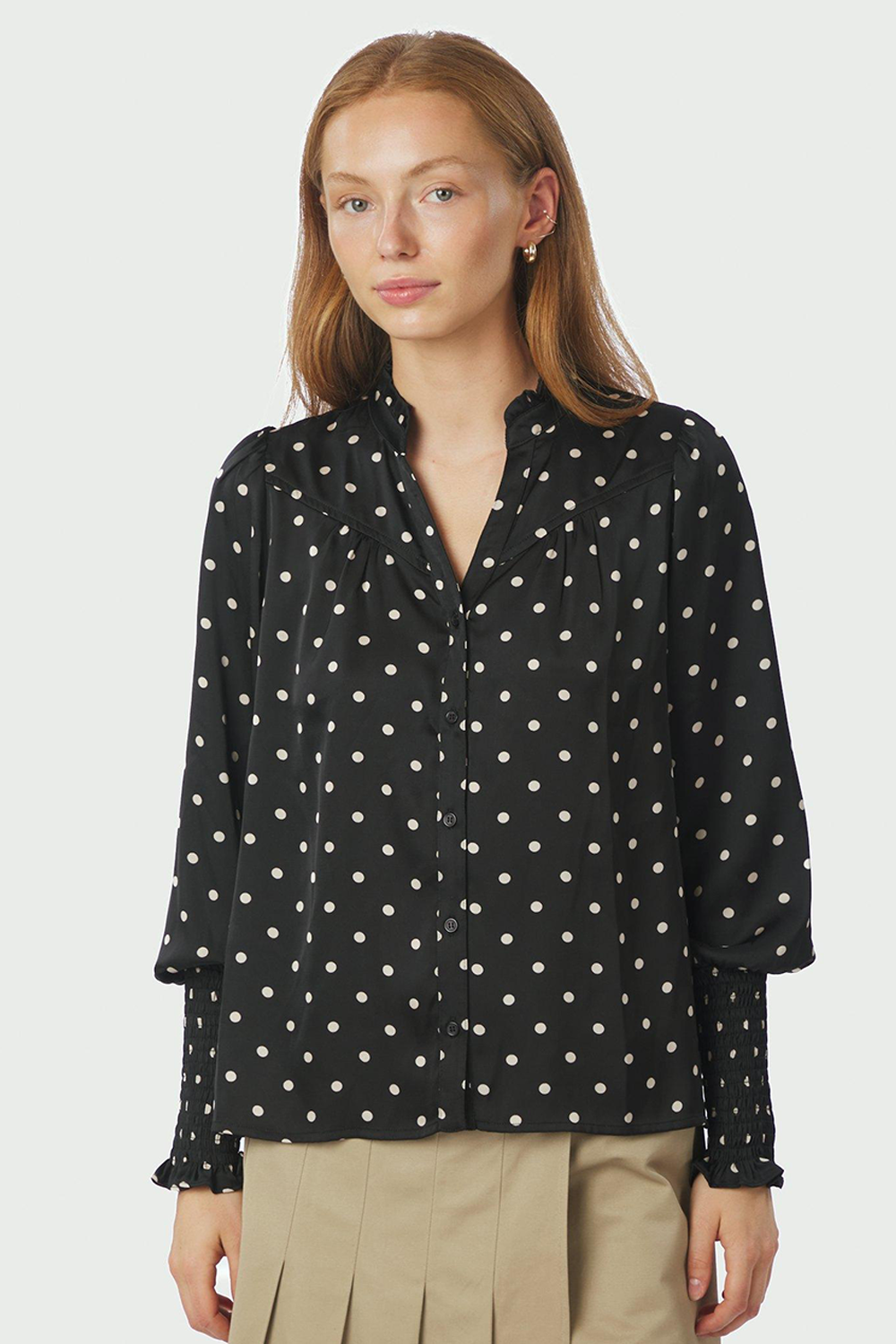 Camisa Dot Bluse