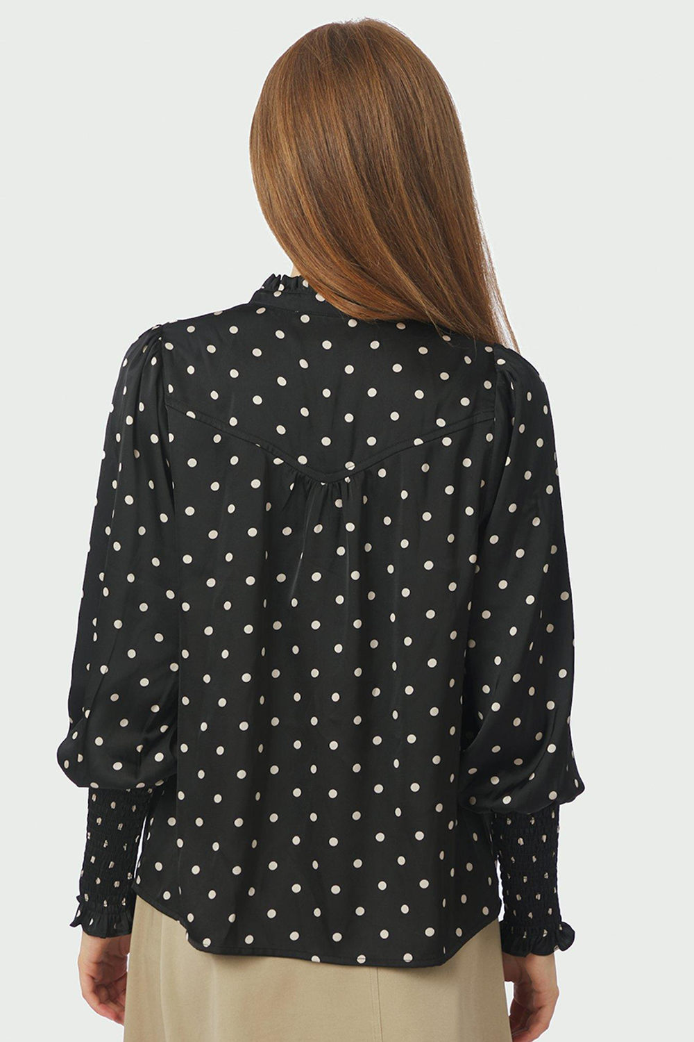 Camisa Dot Bluse