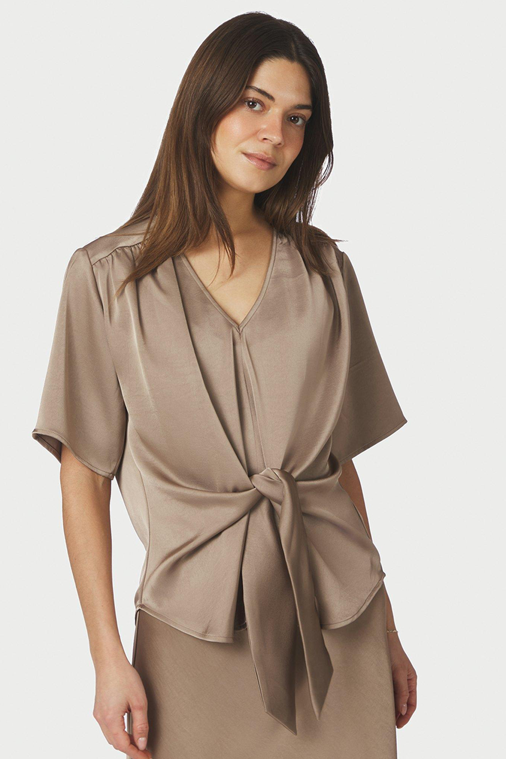 Casadia Sateen Bluse