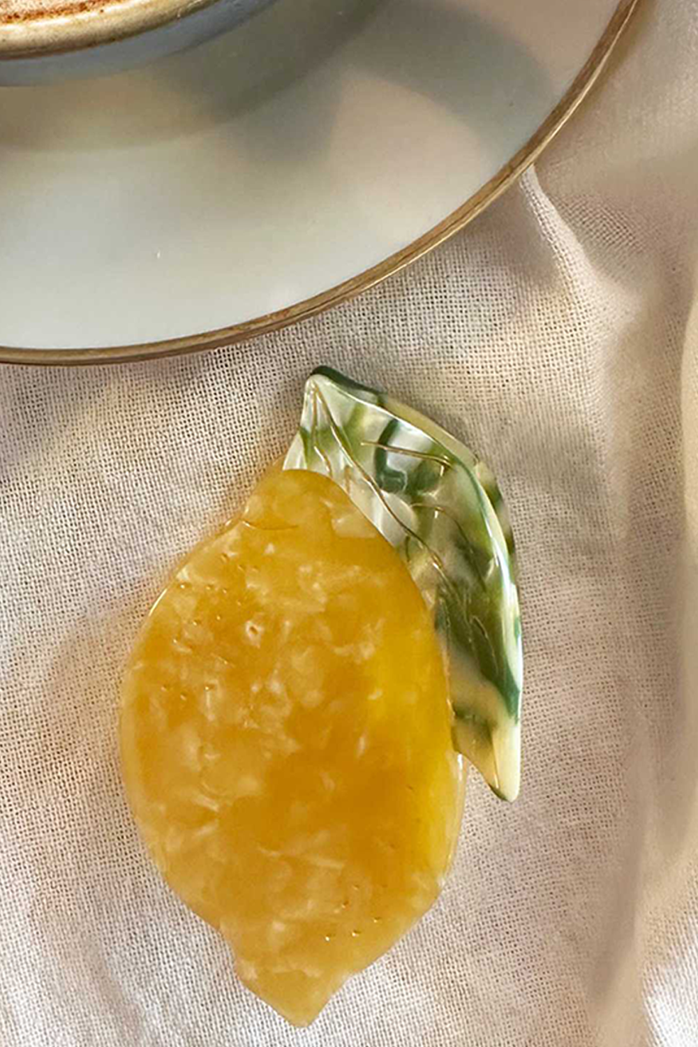 Citron Hårklemme