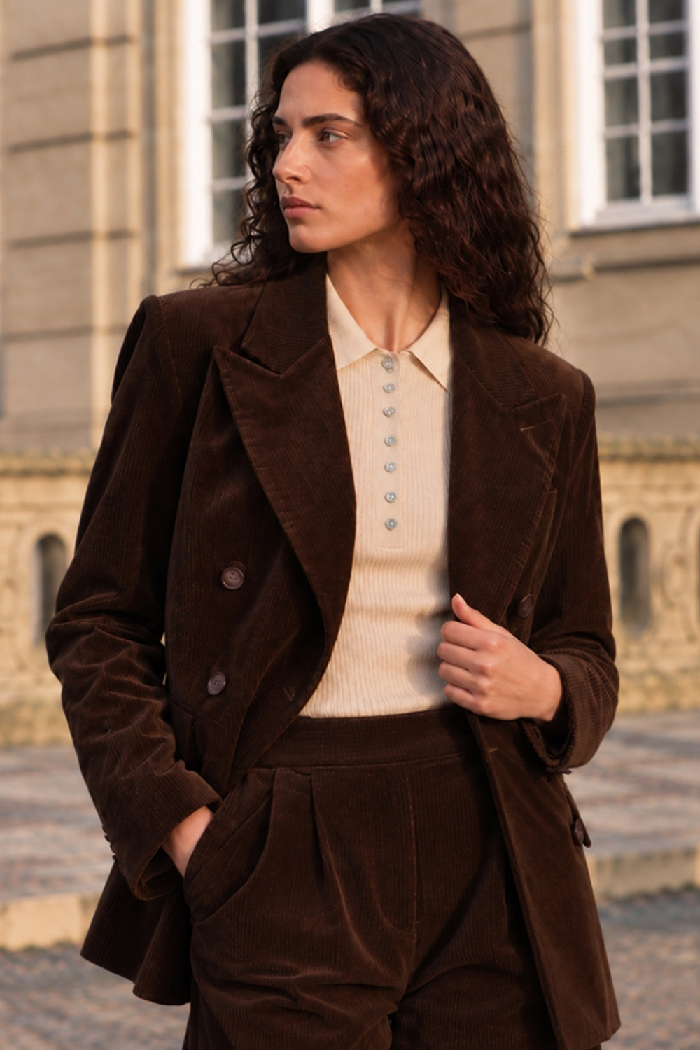 Connie Corduroy Blazer