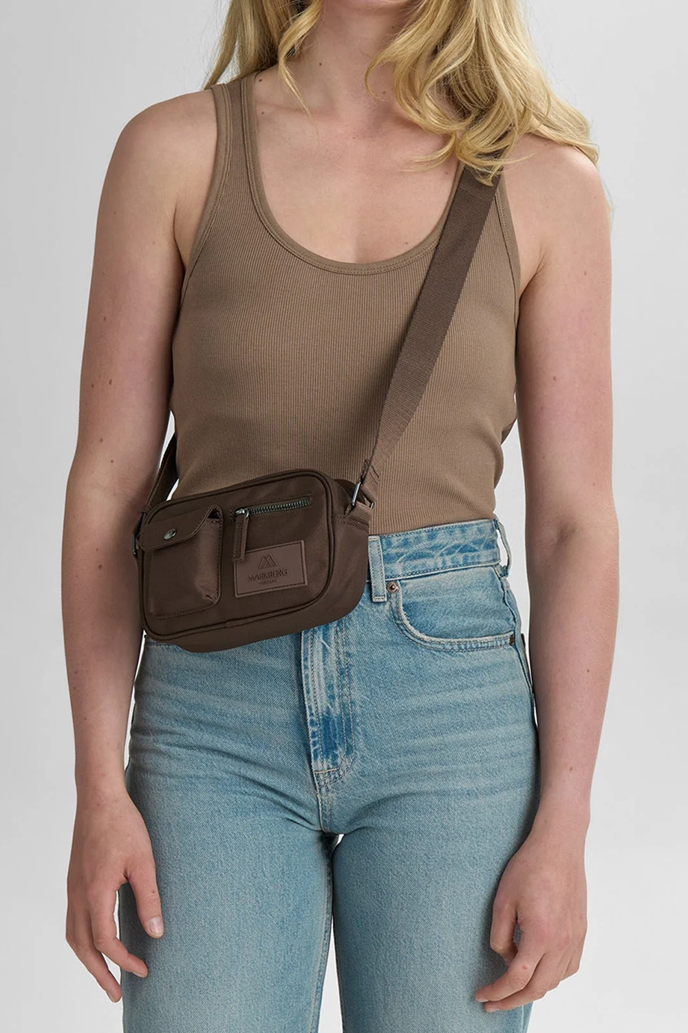 DarlaMBG Small Crossbody Taske, Monochrome