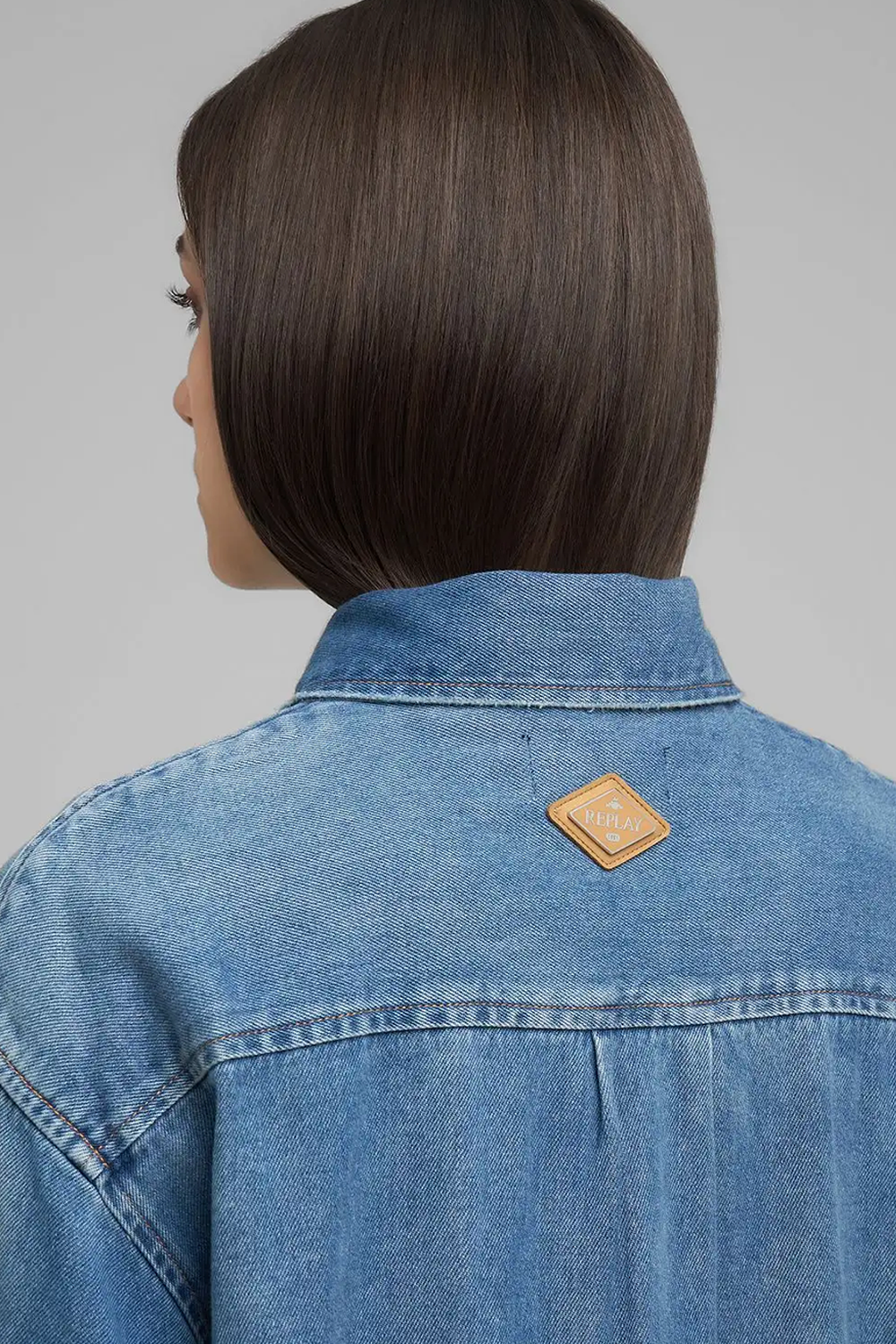 Oversized Denim Skjorte