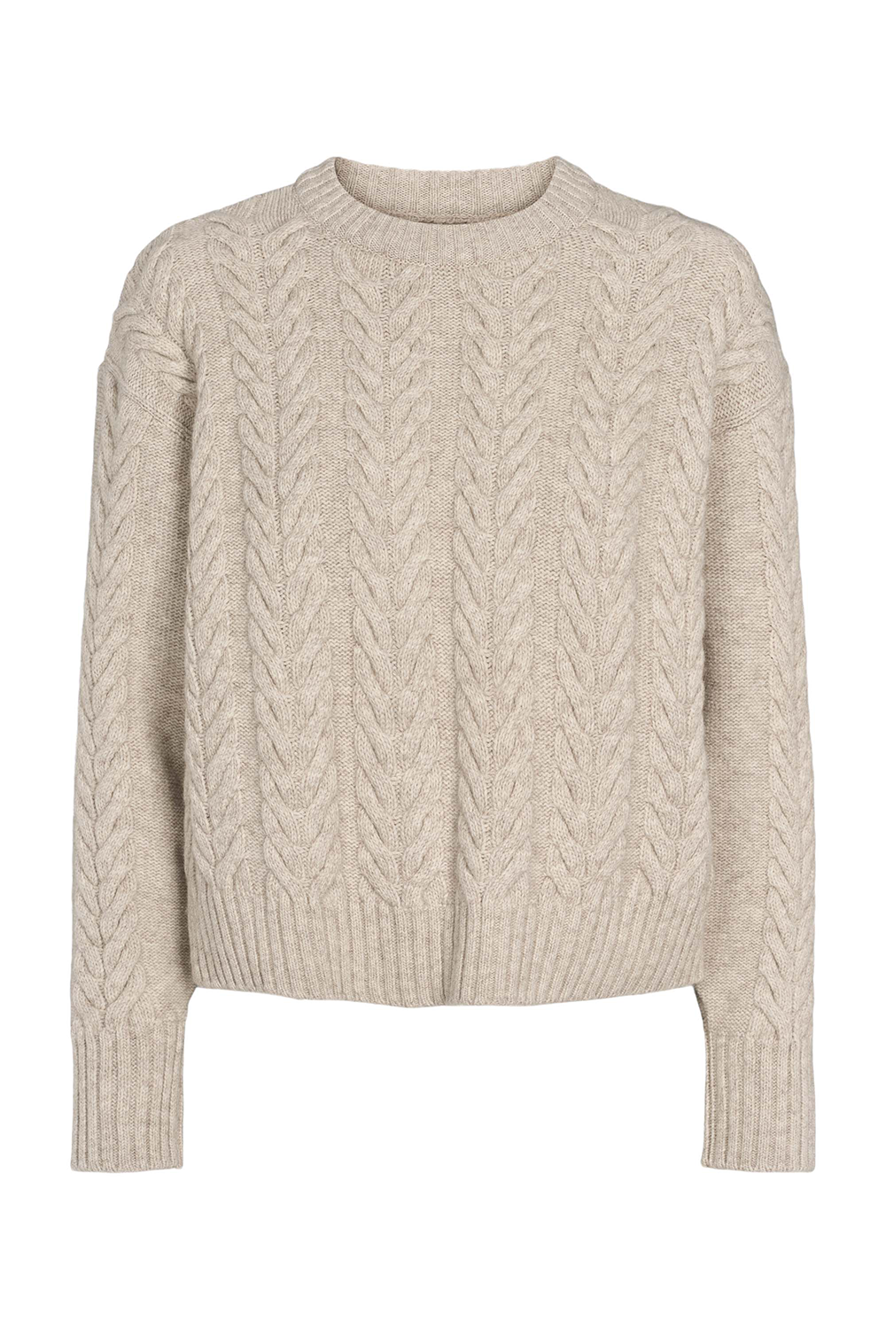 ESElida O-Neck Striktrøje