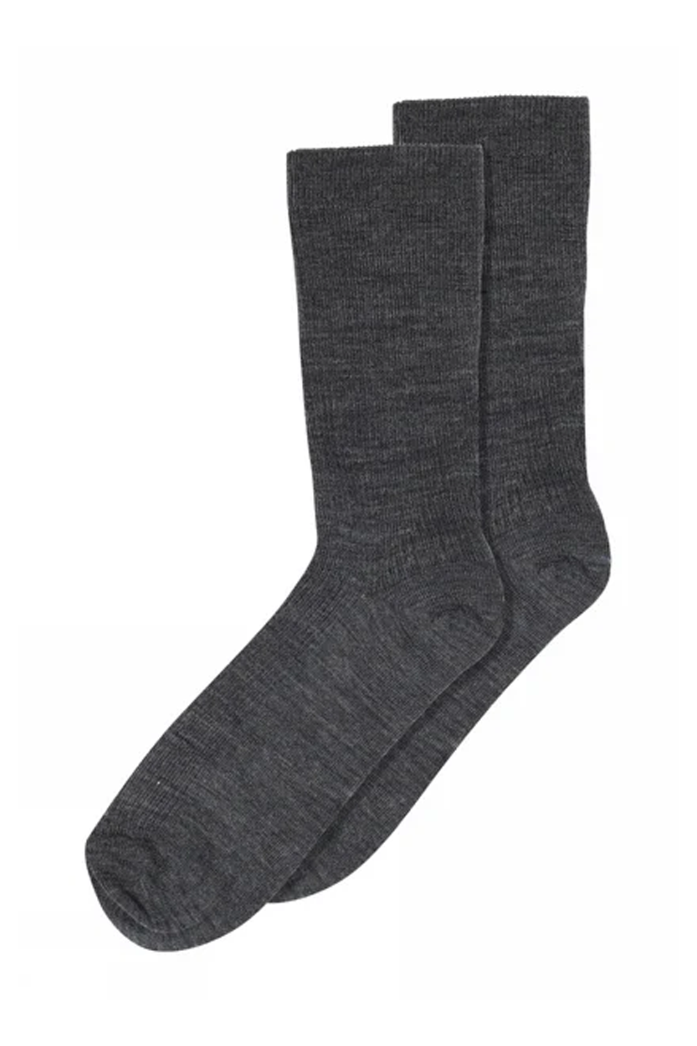 Fine Wool Rib Strømper