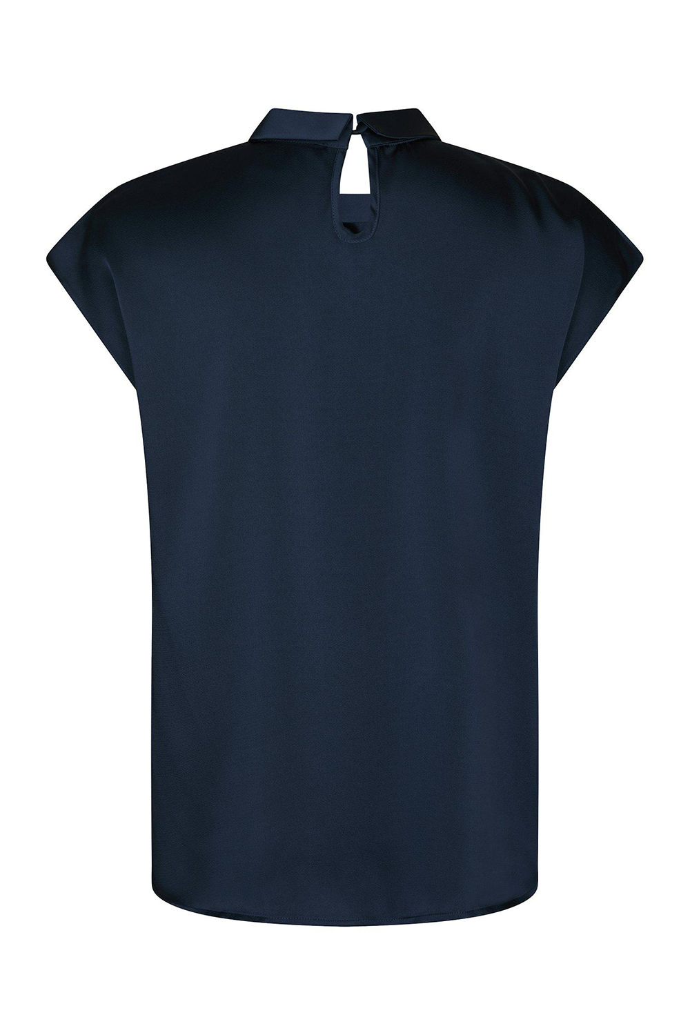 Fleur Drapy Satin Bluse