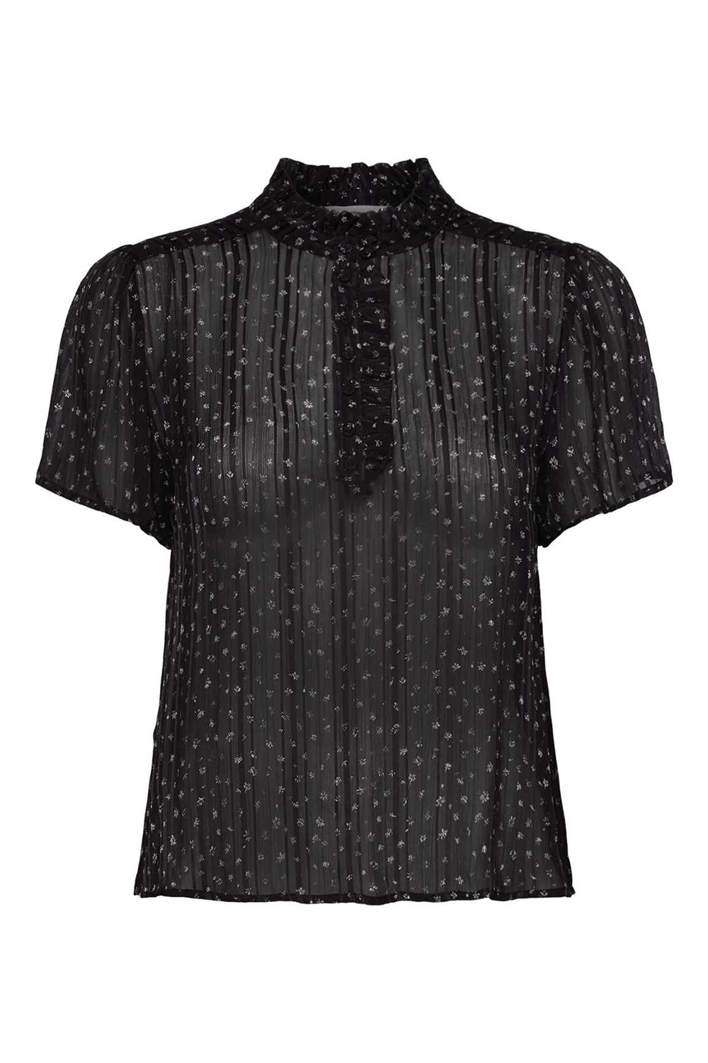 RWGloria SS Button Bluse