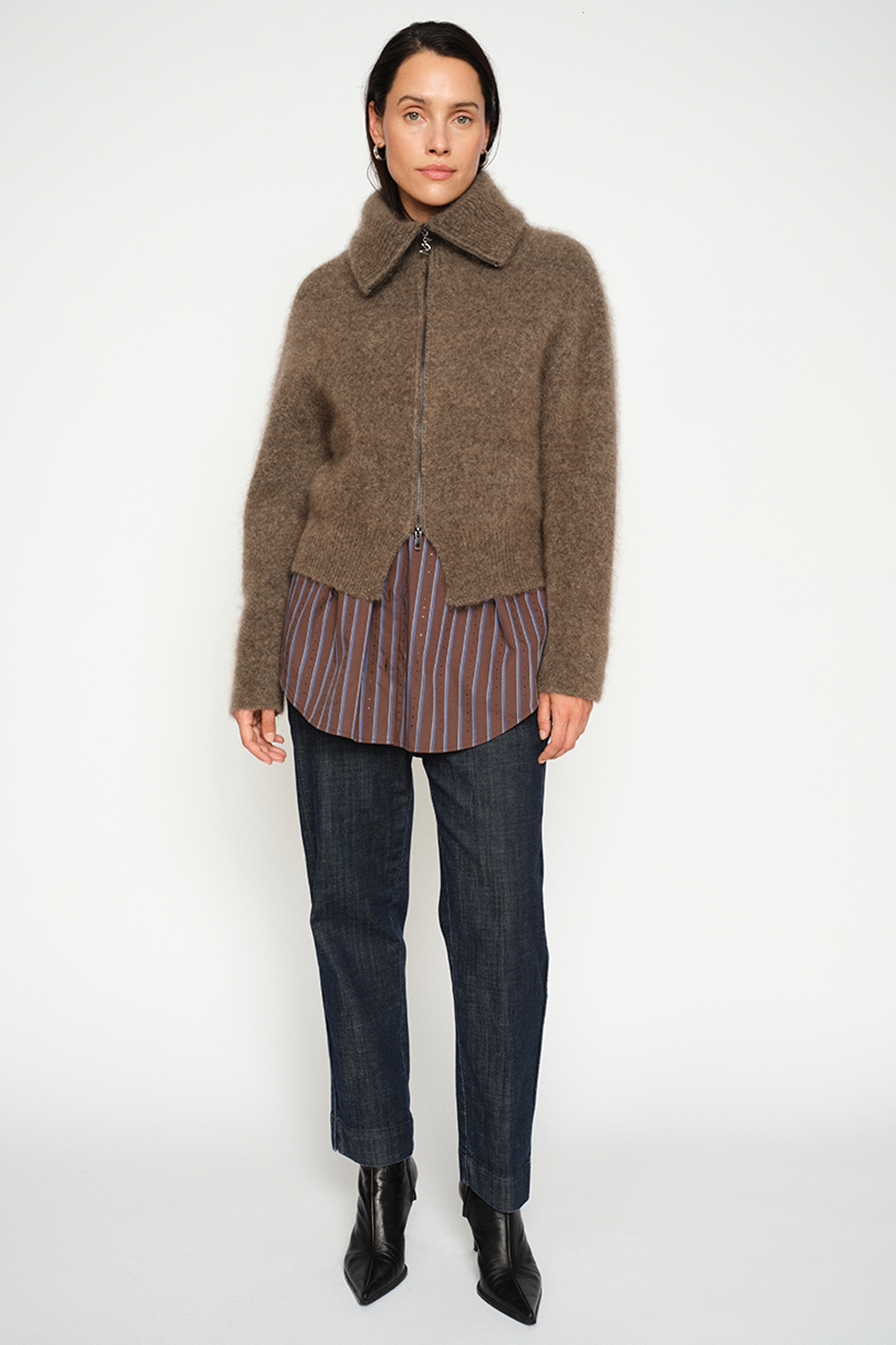 MMHulda Zip Striktrøje