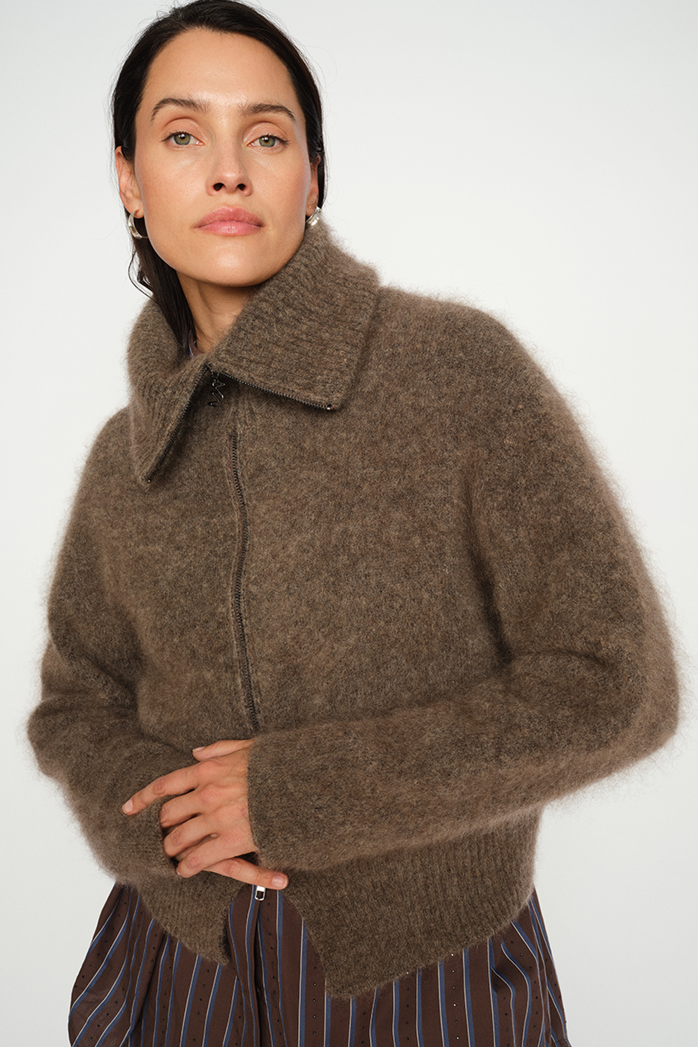 MMHulda Zip Striktrøje