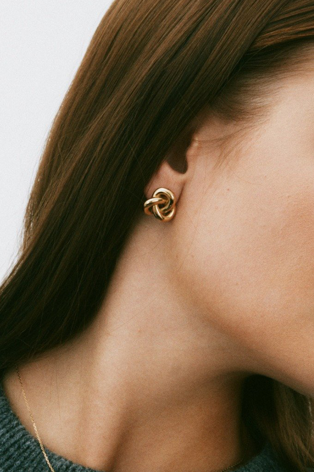 Infinity Knot Studs L Øreringe