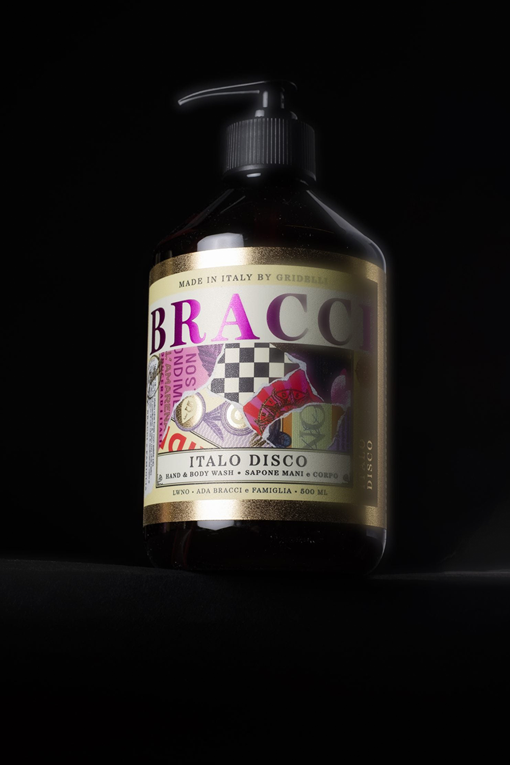Italo Disco, Hånd- & Kropssæbe, 500 ml