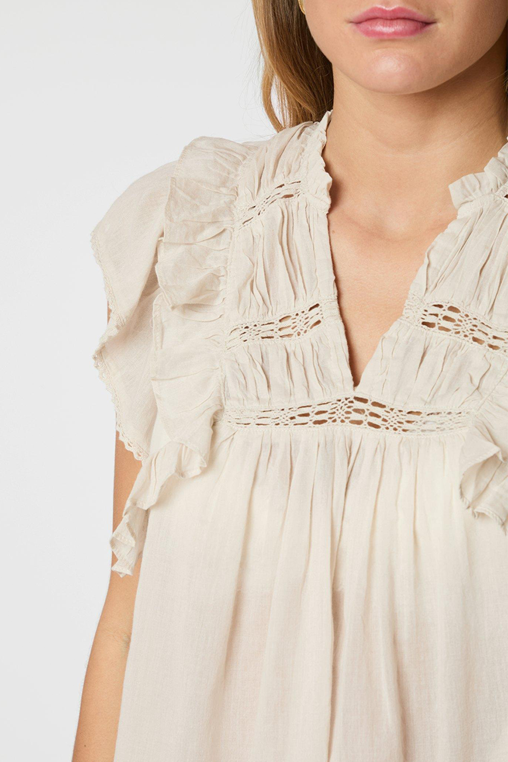 Jayla Voile Top