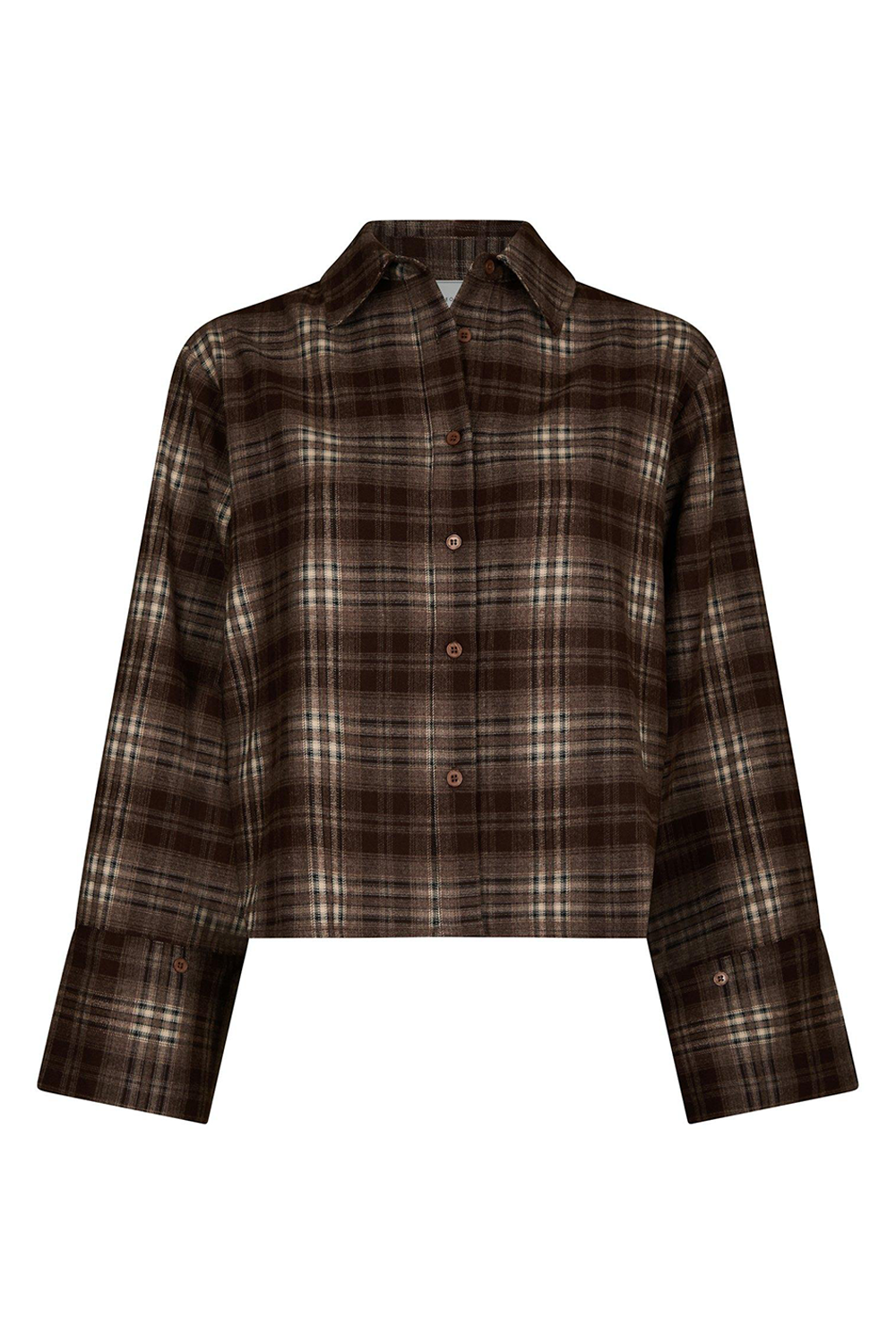 Jaylin Flannel Check Skjorte