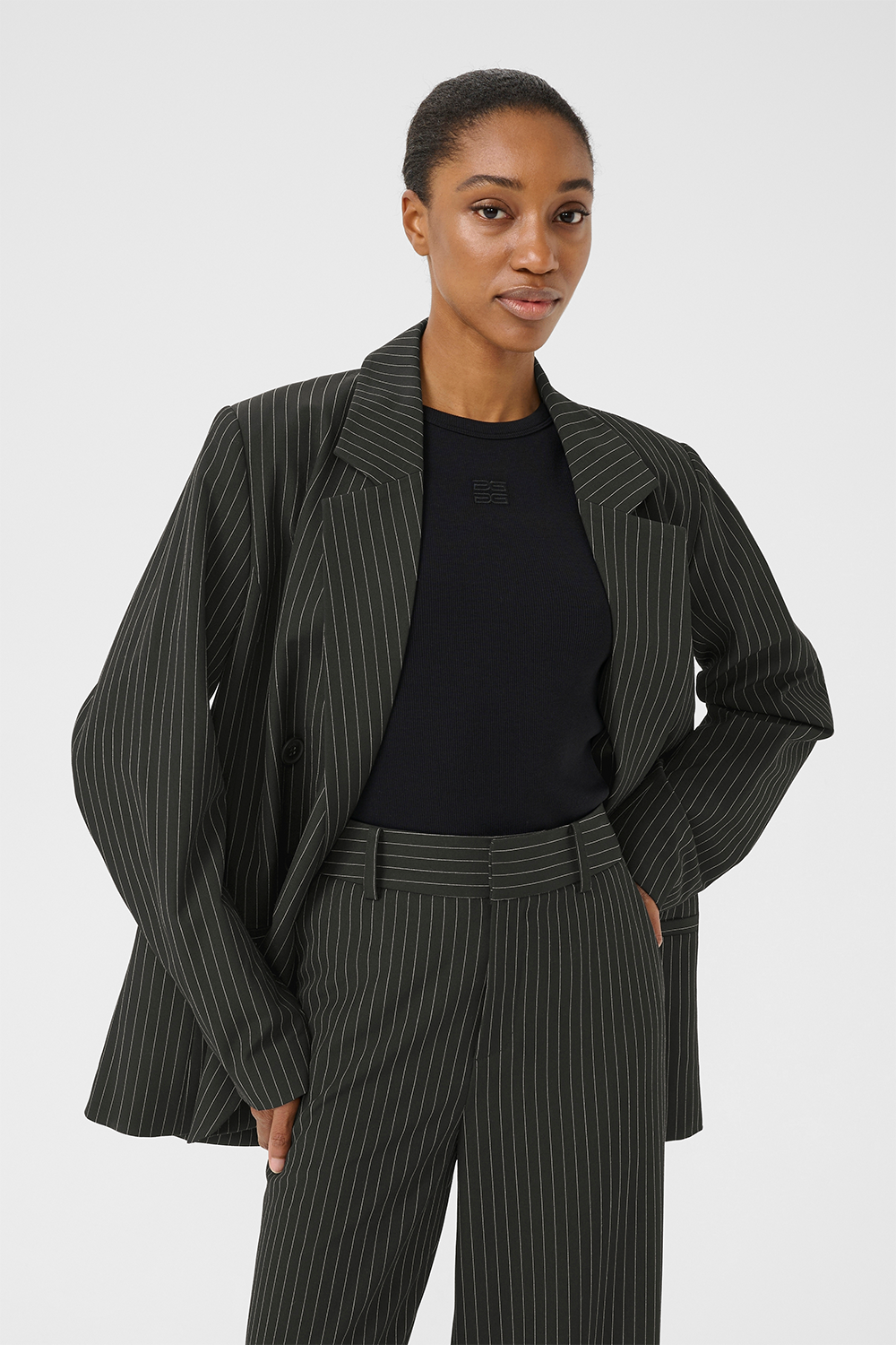 JoelleGZ Pinstripe Blazer 2.0