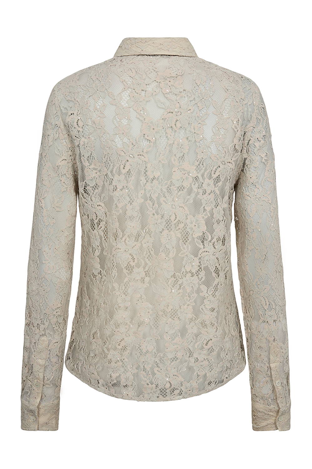 MMKether Lace Sequin Skjorte