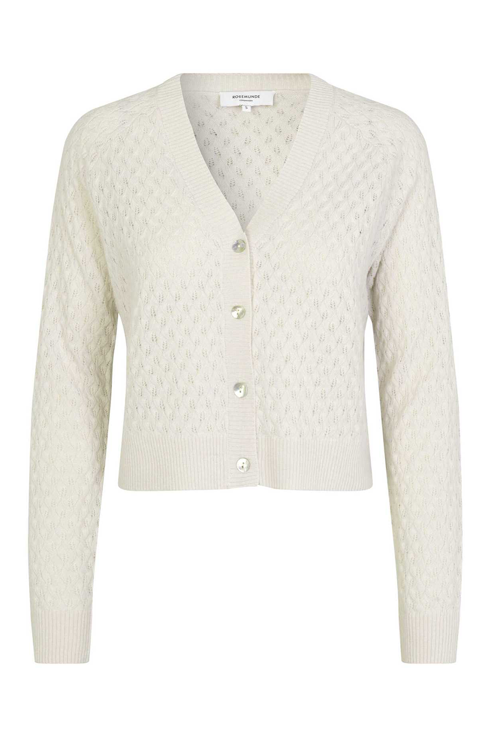 RWLaica Cashmere Pointelle Cardigan
