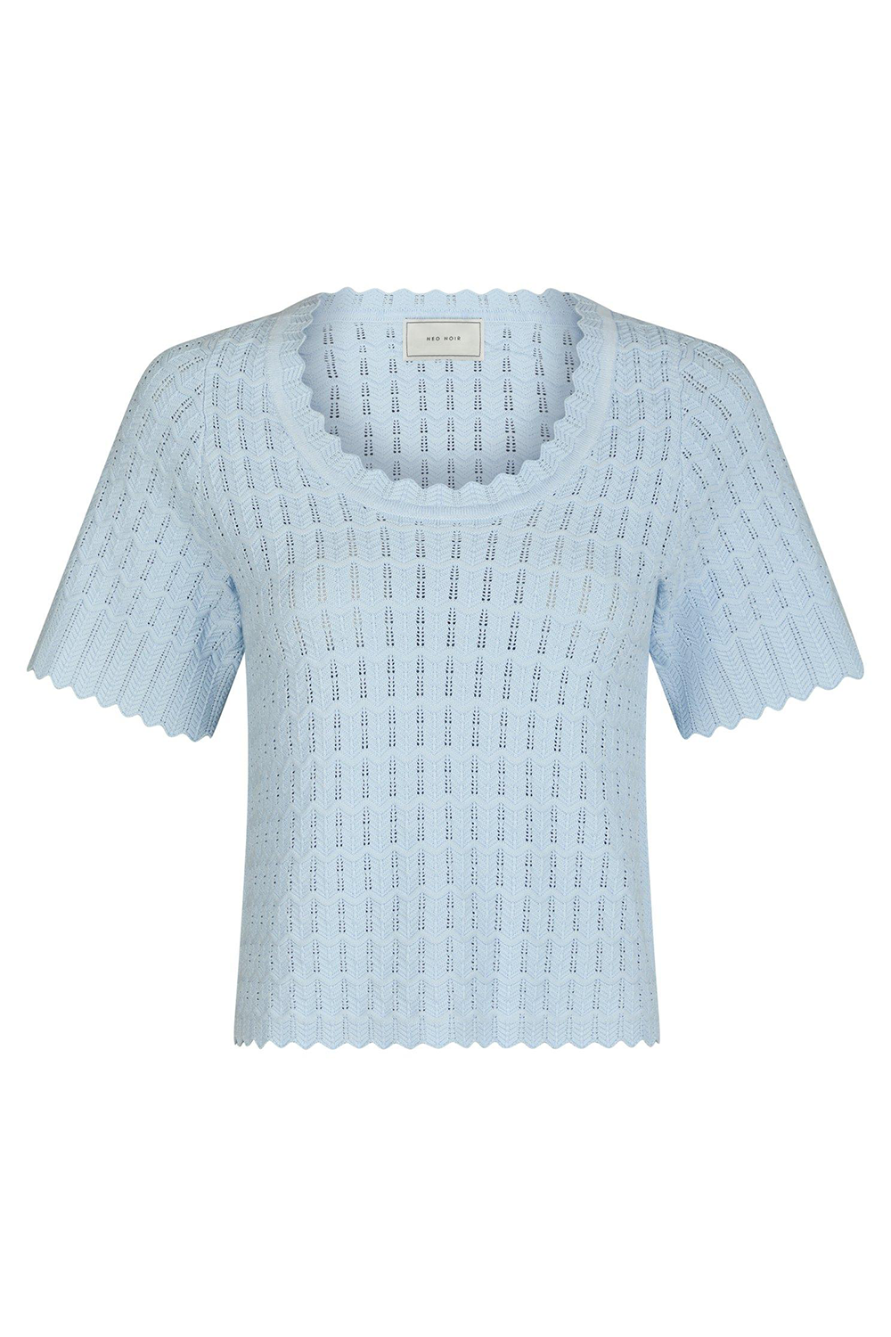 Meiko Solid Strik Bluse