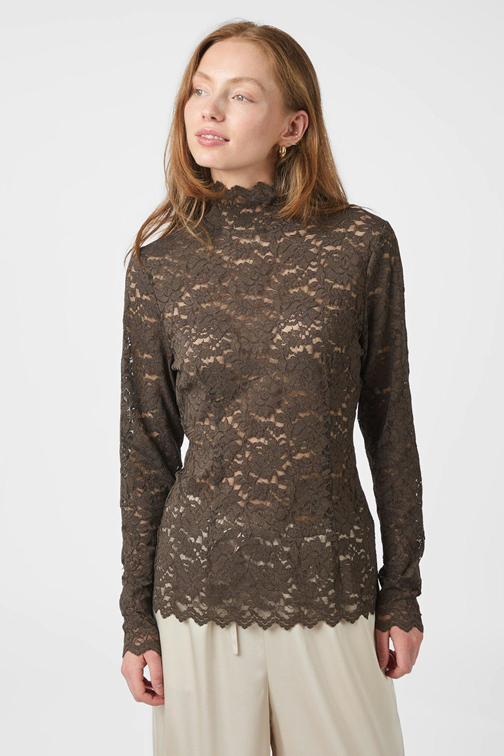 Liza Laceflower Bluse