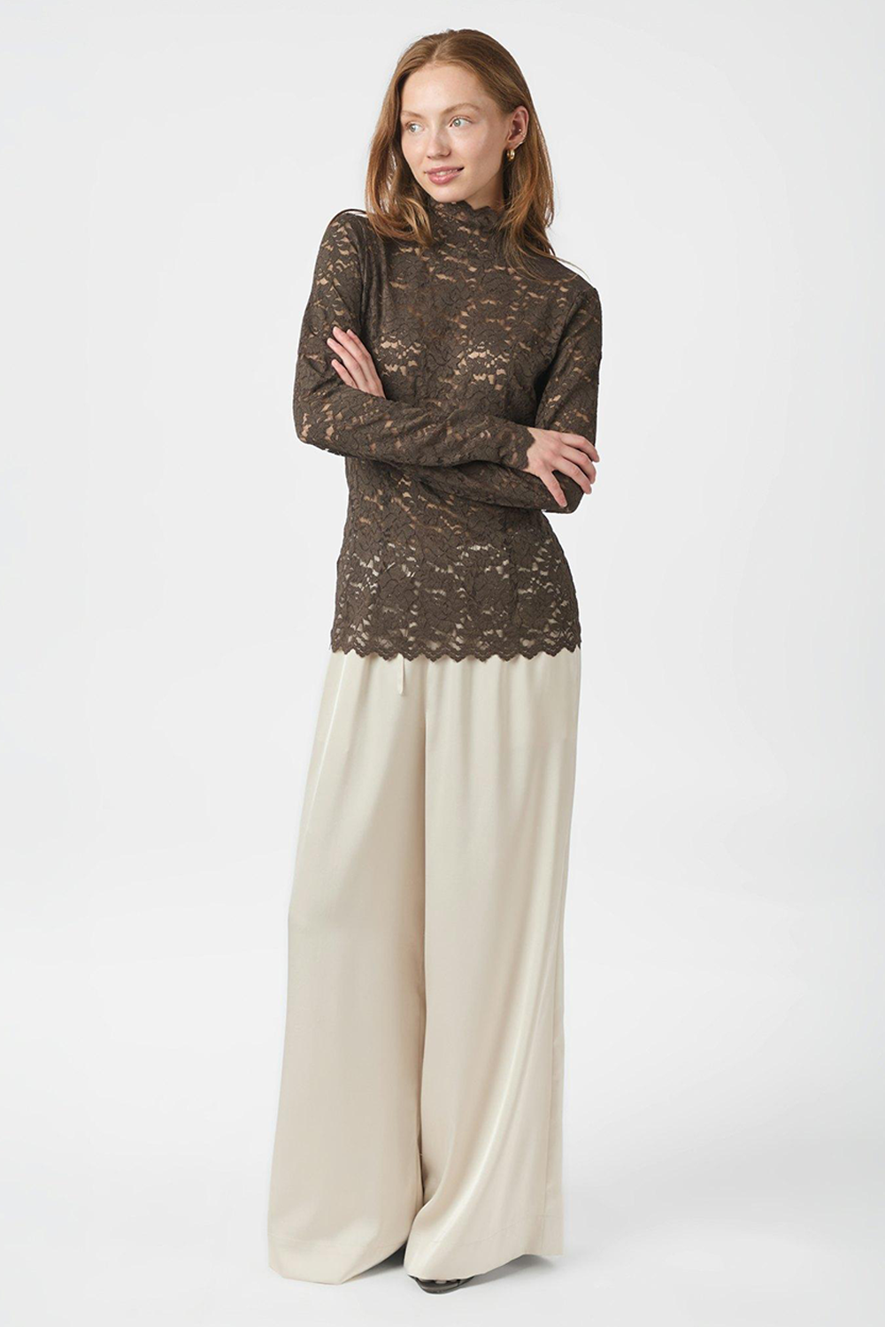 Liza Laceflower Bluse