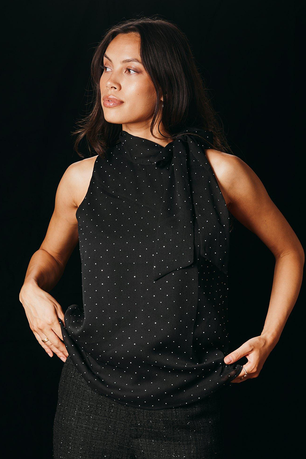 Lorelei Bedazzled Top