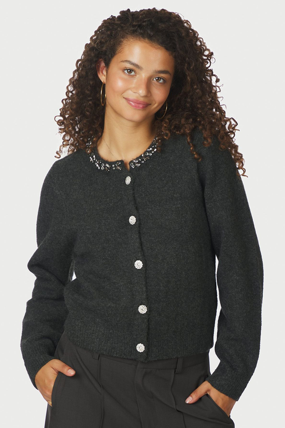 Marie Stone Knit Cardigan