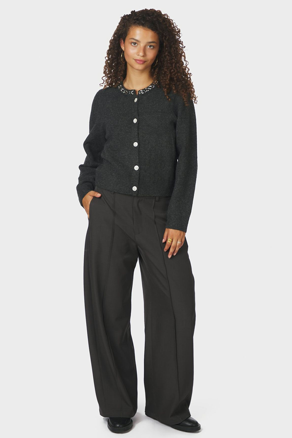 Marie Stone Knit Cardigan