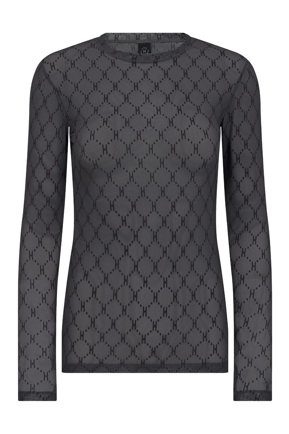 Hype The Detail Mesh Bluse