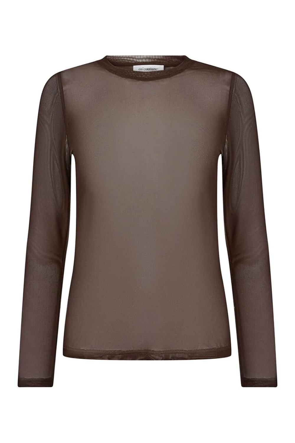 MeshCC O-neck Bluse