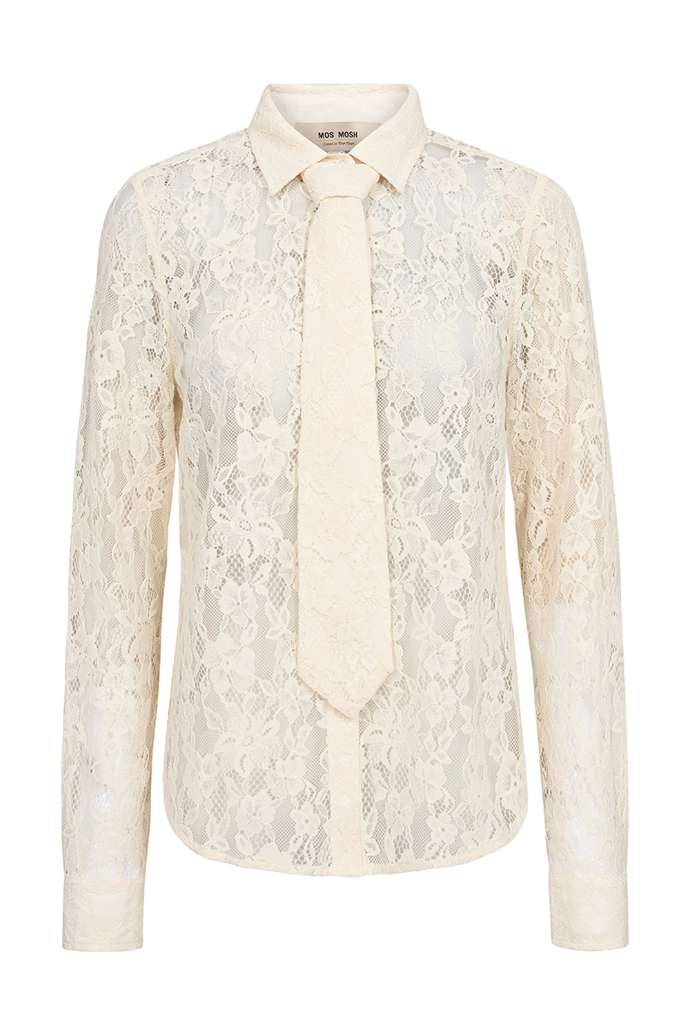 MMKether Lace Tie Skjorte