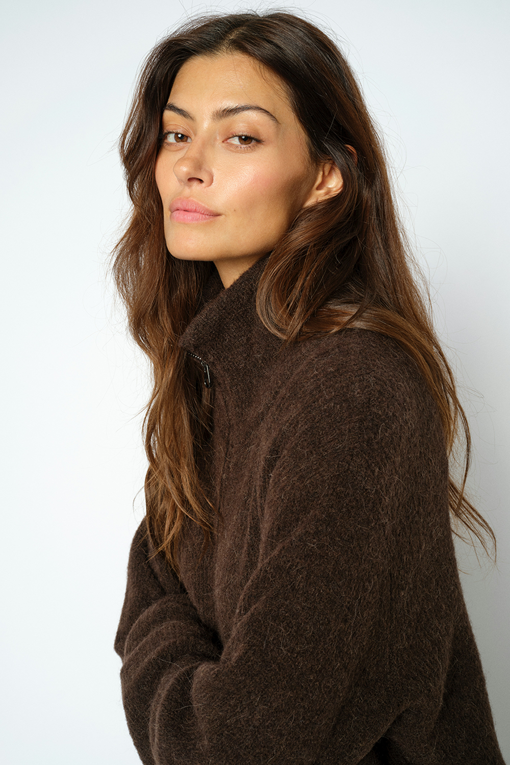 MMThora Knit Zip Cardigan