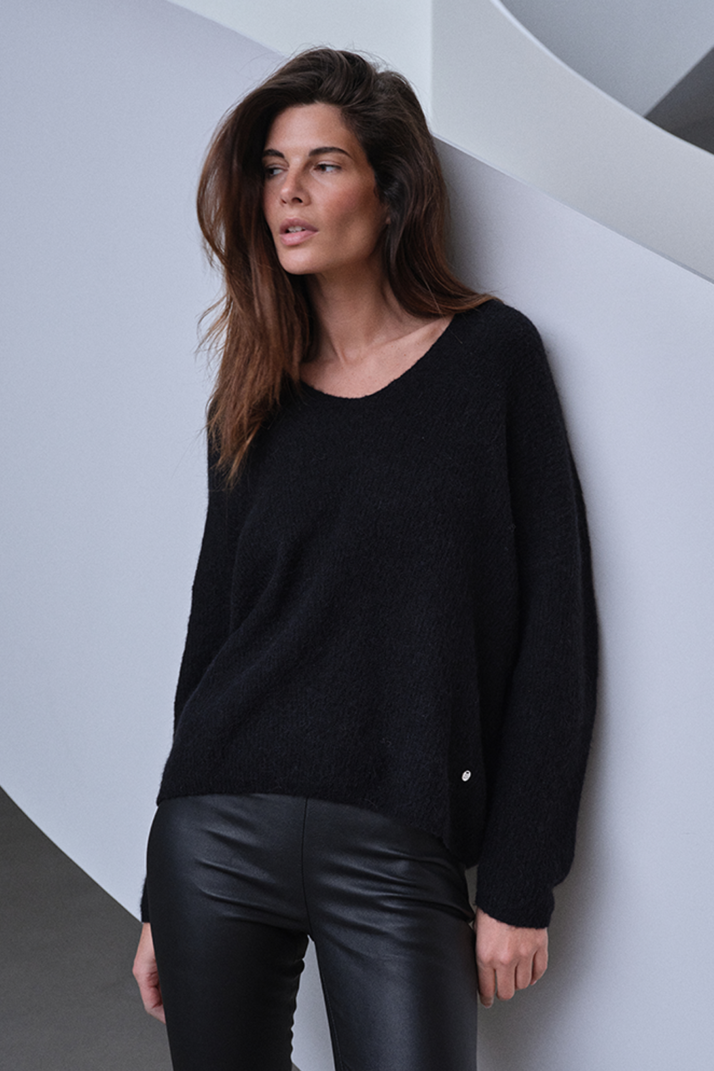 MMThora V-Neck Striktrøje