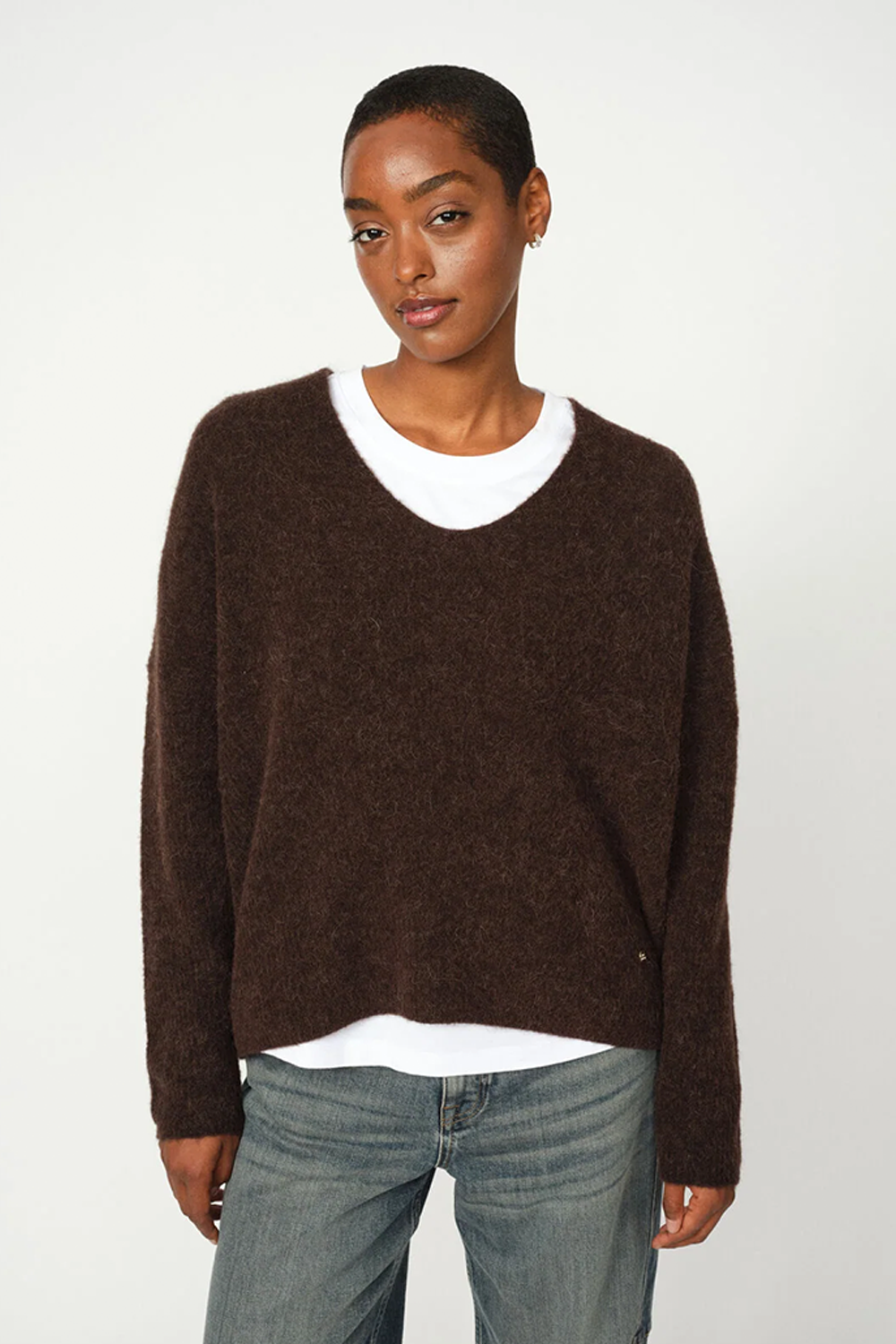 MMThora V-Neck Striktrøje